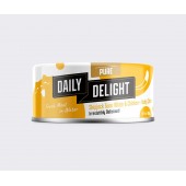 Daily Delight Pure Skipjack Tuna White & Chicken with Baby Clam 80g 1 carton (24 cans)